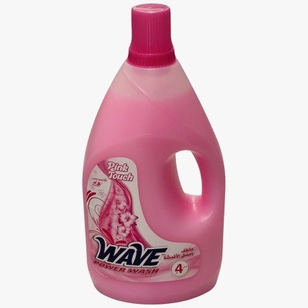 سائل غسيل Wave ٤ لتر <br> <span class='text-color-warm'>سيتوفر قريباً</span>