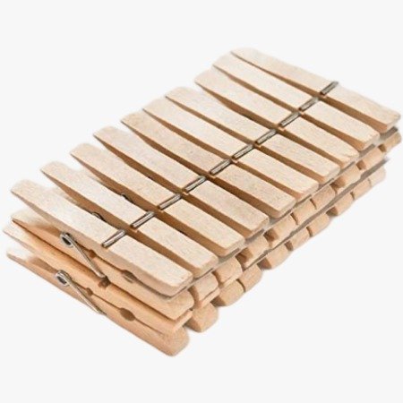 ملقط غسيل خشبية