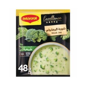 شوربة البروكولي ٤٨ غرام <br> <span class='text-color-warm'>سيتوفر قريباً</span>