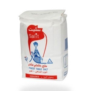 ملح طعام فاخر من ماركة سليت (Salit) ١ كيلوغرام