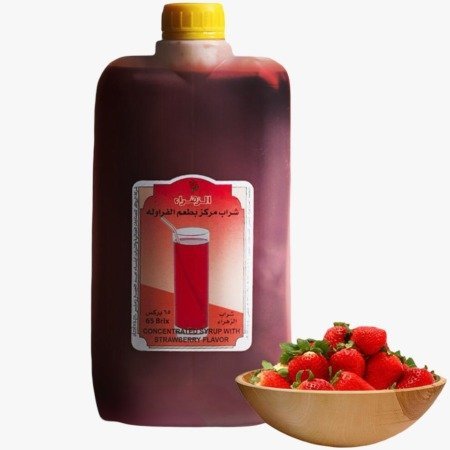 احمر ( بنكهة الفراولة )