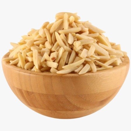 شرائح لوز مقشرة