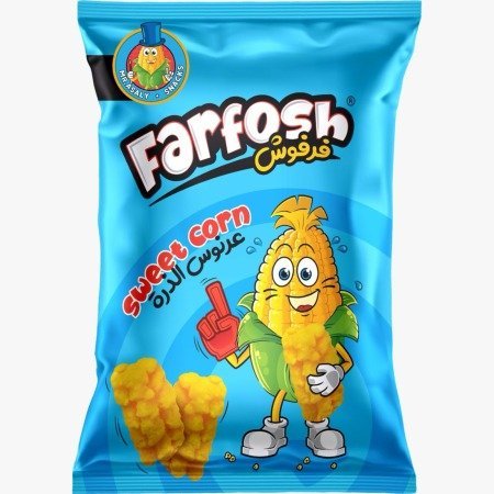 سناك "فرفوش" بالذرة الحلوة