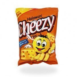 رقائق الذرة بنكهة الجبنة من ماركة حلواني تشيزي