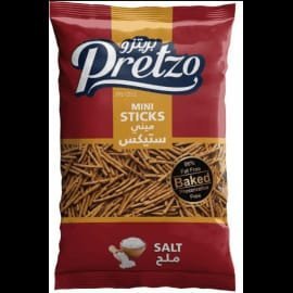 ميني ستيكس بنكهة الملح من بريتزو <br> <span class='text-color-warm'>سيتوفر قريباً</span>
