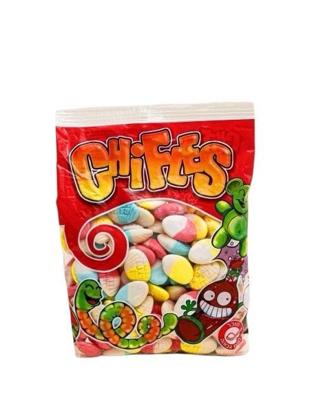 قطع بيضاوية تشبه البيض الصغير بنكهات فواكه مشكلة وكريمية.