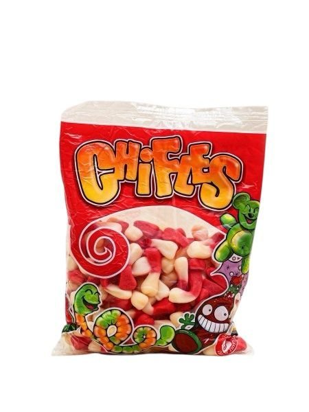 طعم الفراولة والقشطة (أو الفانيليا).