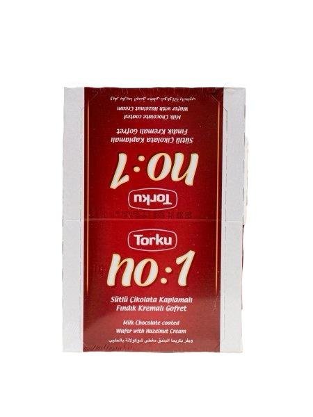 ويفر توركو نو 1 (Torku No.1): ويفر محشو بكريمة البندق ومغطى بشوكولاتة الحليب