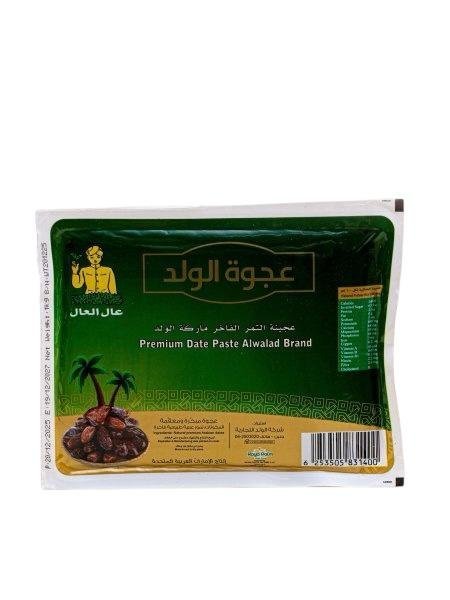 عجوة الولد (Premium Date Paste) - عجينة تمر فاخرة من ماركة "الولد". <br> <span class='text-color-warm'>سيتوفر قريباً</span>