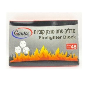 مكعبات إشعال: جانتوس (Gantos) مكعبات لإشعال الفحم أو الحطب.
