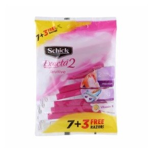 شفرات حلاقة شيك إكزاكتا 2 للبشرة الحساسة (7+3 مجاناً) <br> <span class='text-color-warm'>سيتوفر قريباً</span>