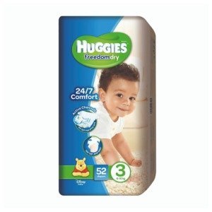 مقاس 3 (5-9 كجم) - 52 حفاضة