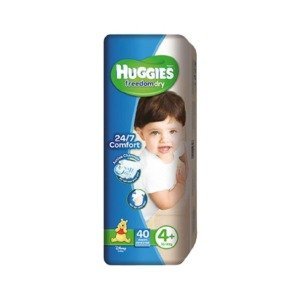 مقاس +4 (10-16 كجم) - 40 حفاضة