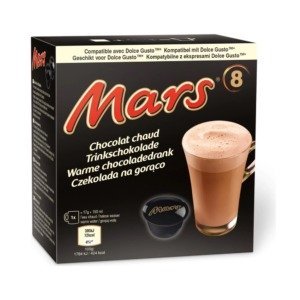 Mars Hot Chocolate: كبسولات شوكولاتة مارس الساخنة (8 كبسولات). <br> <span class='text-color-warm'>سيتوفر قريباً</span>