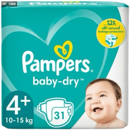 بامبرز فوط دبل نمرة (4+)