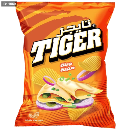 تايجر شيبس جبنة متبلة 12 غم