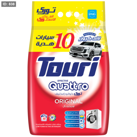 مسحوق غسيل توري 3 كغم <br> <span class='text-color-warm'>سيتوفر قريباً</span>