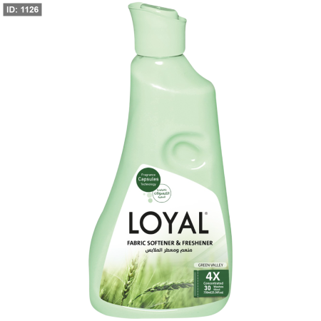 لويال منعم ومعطر ملابس اخضر 750 مل